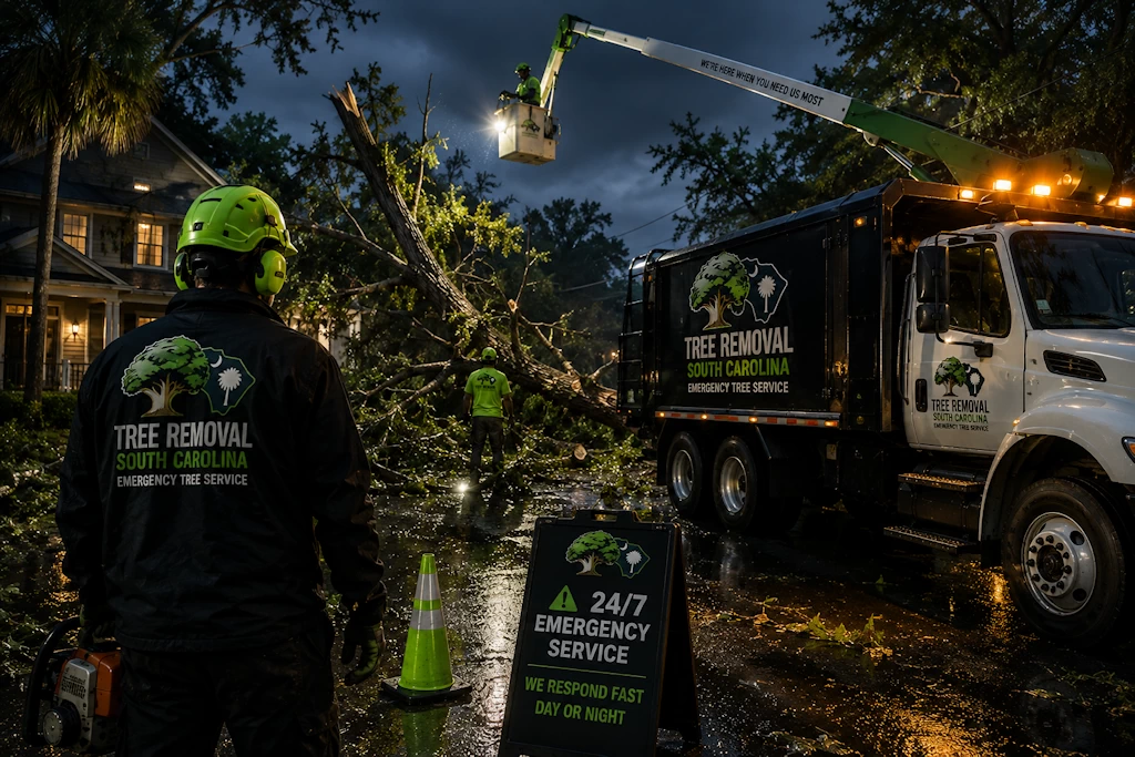 Emergency tree service