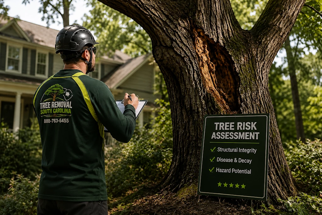 Tree risk assessment service in South Carolina